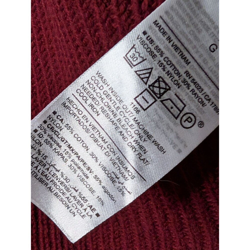 NWT Old Navy Shaker-Stitch Longline Open-Front Cardigan Sweater ribbed Large - Picture 4 of 7